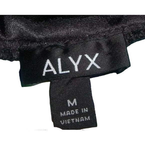 Vintage 90's Alyx Blouse One Shoulder Kimono Sleeve Club y2k Coquette ALT egirl - Picture 6 of 9